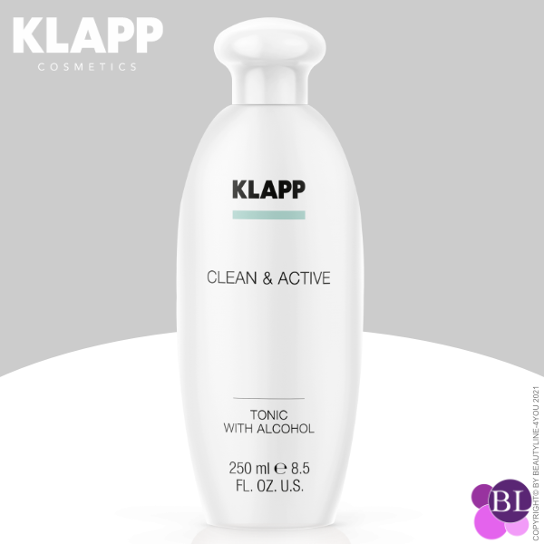 Klapp CLEAN & ACTIVE Tonic with Alcohol